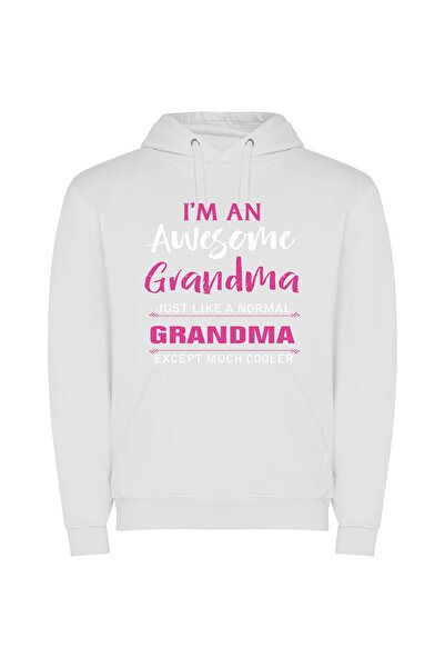iLovePrints Generation of Love Φούτερ με κουκούλα σε χρώμα Λευκό