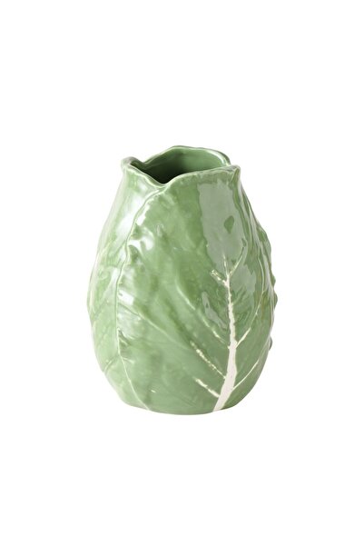 Boltze Vază ceramică verde 13,5 cm Varză