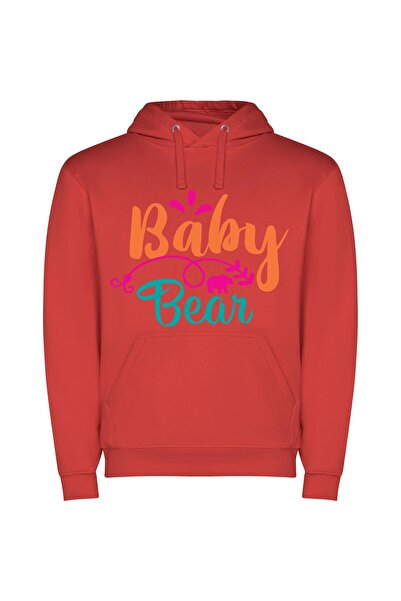iLovePrints Whimsical Illustrator Trademark: Baby Bear Safari Φούτερ με κουκο...