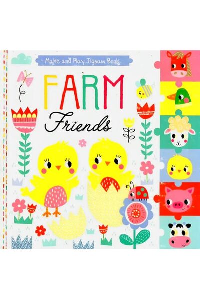 North Parade Publishing Pull-Out Jigsaw Book - Farm