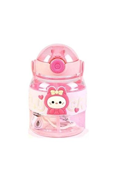 desselan Cute Creative Ton Ton Bucket Space Bottle – Portable Plastic Drinkin...