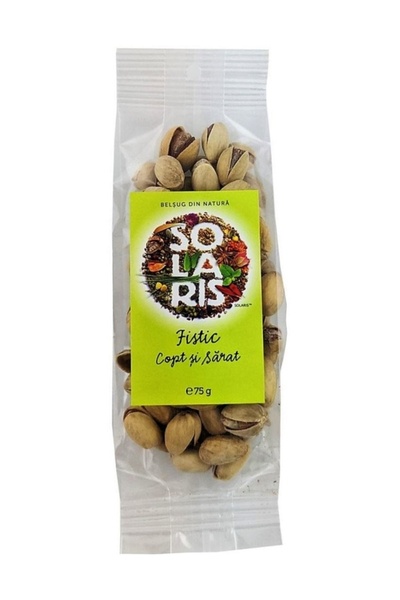SOLARIS Roasted and Salted Pistachios 75g