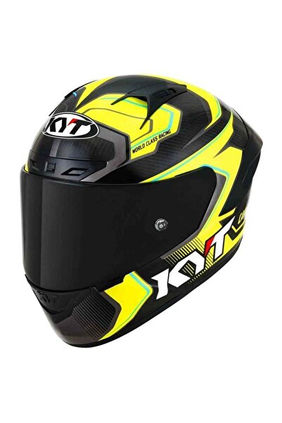 KYT NZ RACE KASK CARBON COMPETITION YELLOW