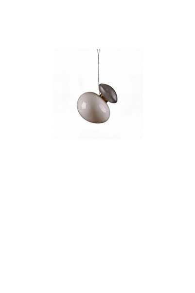 Siera Subastone Glass Gray and White Pendant 10660 P/L