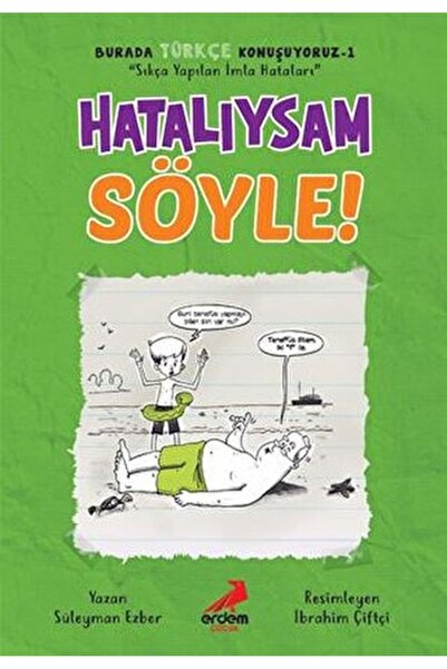 Erdem Yayınları إذا كنت أخطأت، قل ذلك! - نتحدث باللغة التركية هنا 1