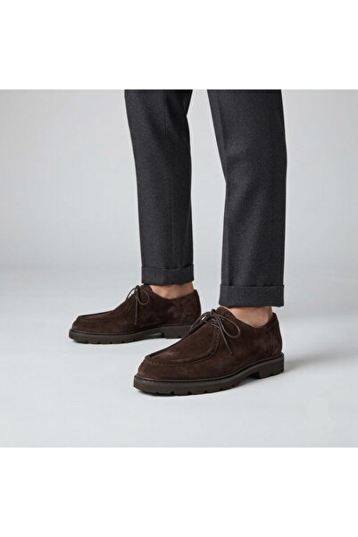 Hayo Men's 100% Suede Lace-Up Genuine Leather Casual Classic Shoes