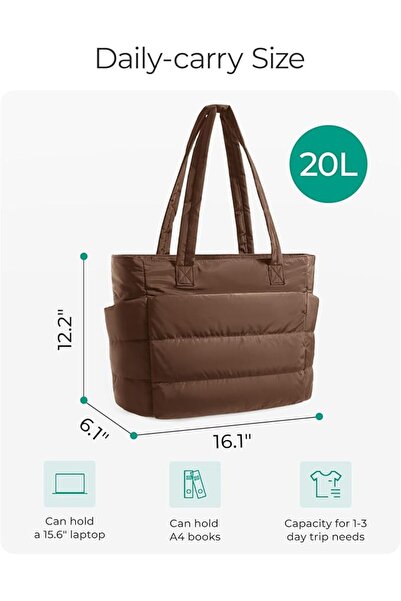 BAGSMART حقيبة يد نسائية طراز Bm0305067an |   خفيف الوزن