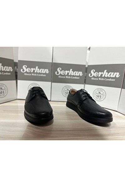 Serhan Ayakkabı Serhan 430-B Genuine Leather Casual Comfortable Men's Shoes