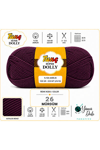 Tunç Dolly Booties Socks Hand Knitting Yarn