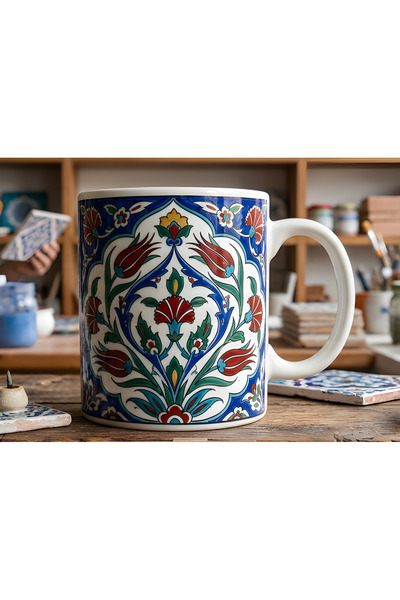 Rana İkra Art كوب منقوش بالبلاط