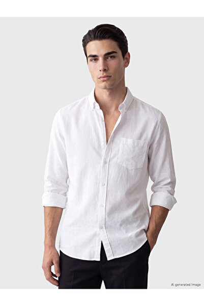 LC Waikiki Lcwaikiki Classic Regular Fit Dobby Men's Shirt