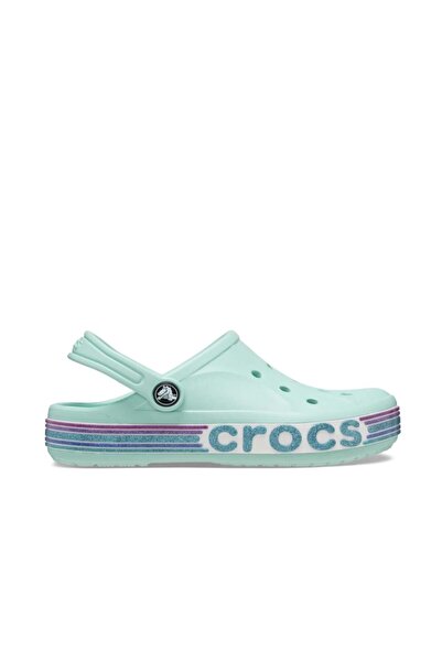 Crocs Bayaband Rainbow Glitter Clg K Çocuk Terlik - Su Yeşili 209730-4SS Just...