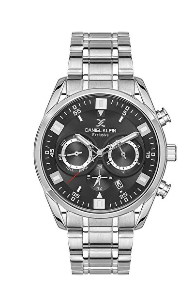 Daniel Klein Black Dial Functions Active Men's Wristwatch