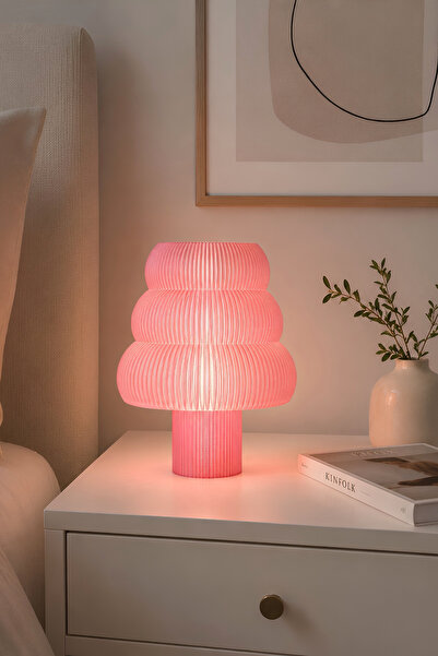Adalua Aura Lampshade – Modern Decorative Table Lamp |   Transparent Pla Desi...