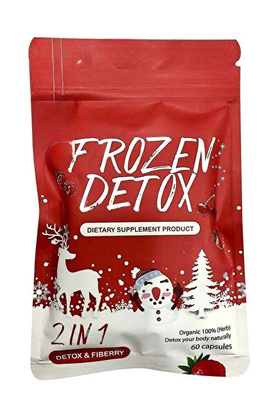 Frozen Detox 2-in-1 Health Capsules - 60 Capsules | Dietary Supplement to Sup...