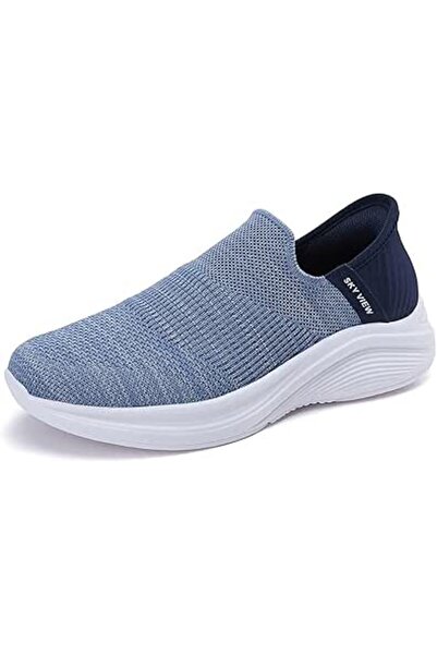 sky VIEW Men women's Walking Shoes Slip-On Lightweight Sneakers Running Shoes...