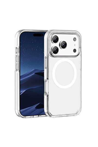 OEM Διάφανη Θήκη Σιλικόνης MagSafe Για iPhone 17 Pro EU Blister