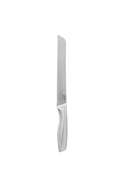 FİVE Cuțit de pâine din oțel inoxidabil - lamă 21cm - Silver Precision