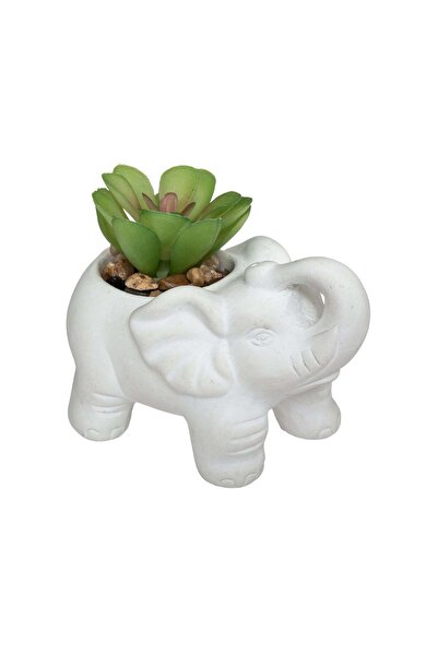 Atmosphera Plantă artificială "Elephant" - H.10 cm