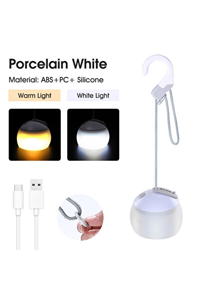 choice2 Porcelain White WEST BIKING Camping Tent Hanging Light Portable Campi...