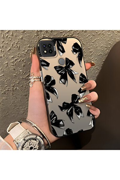 quırkshıeld Redmi 9C/10A Uyumlu Net basılmış çoklu kurdele dekorlu günlük kul...