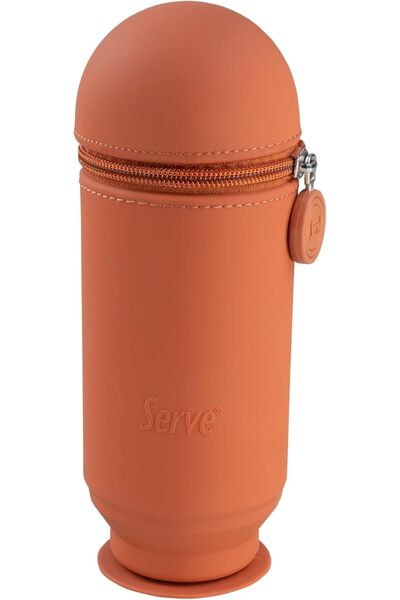 Serve Hoopup Kalem Çantası Kiremit