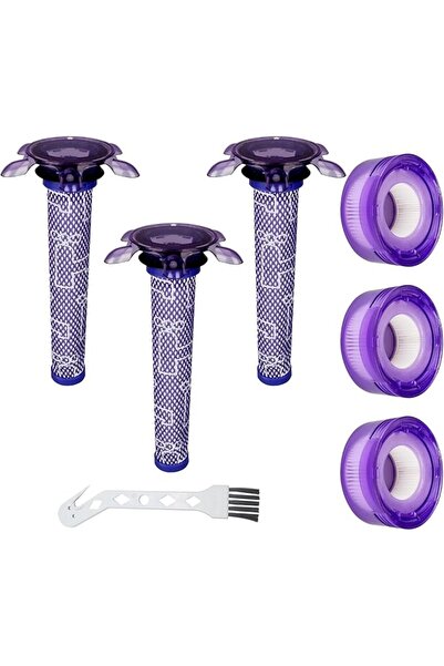 STARSTAR Accessories for Dyson vacuum cleaners, 6-pack of pre-filters/rear-fi...