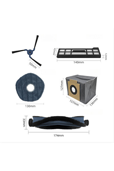 STARSTAR Suitable for Eufy robot vacuum cleaner accessories, including the X1...
