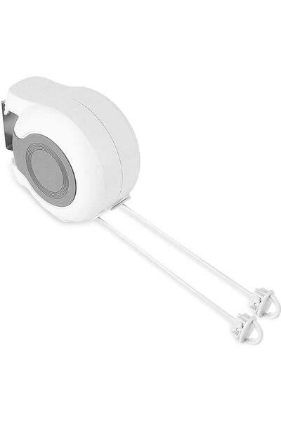 Morvena Picks Corn de rufe retractabil pentru exterior, 13 metri lungime, mon...