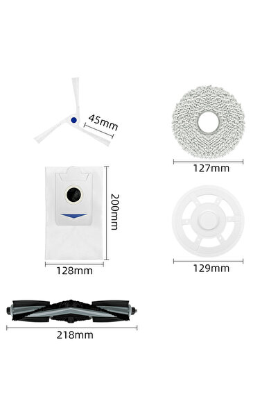 STARSTAR Suitable for Ecovacs robotic vacuum cleaners, accessories, for X2 OM...