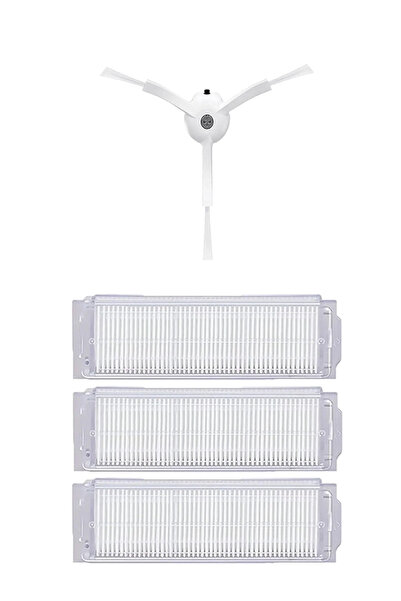 LİN GRUP Set de 4 piese de schimb compatibile cu aspiratorul robot Xiaomi Vac...