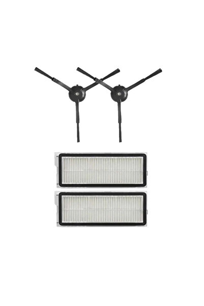 LİN GRUP Roborock Q Revo S Robot Vacuum Cleaner Compatible 4-Piece Spare Part...