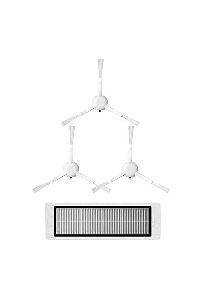 LİN GRUP Set de 4 piese de schimb compatibile cu aspiratorul robot Xiaomi Vac...