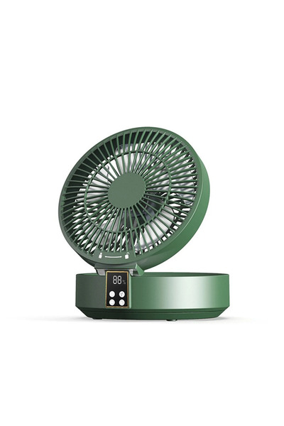 Morvena Picks Ventilator de birou cu 3 setari de viteza, interfata USB, silen...