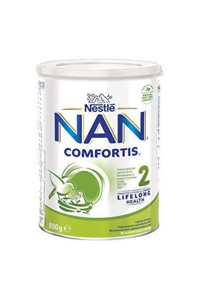 Nestle Formula de lapte de continuare Nan 2 Comfortis, 6 luni+, 800 g,