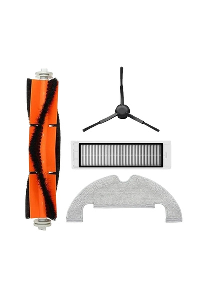 LİN GRUP Set de 4 piese de schimb compatibile cu aspiratorul robot Xiaomi Vac...