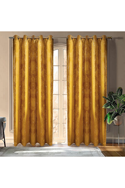 ArasyaHome Draperie Luxury Guernica Blackout 80 % Gold