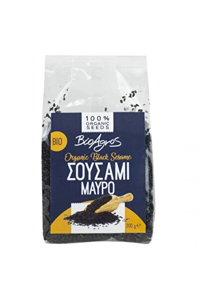BioAgros Σουσάμι Μαύρο Βιολογικό 200gr