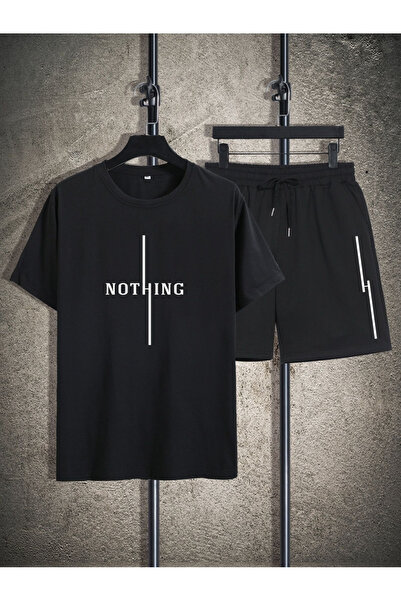 bellanova Unisex Printed T-Shirt and Shorts Set
