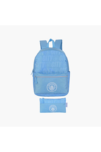 Manchester City Football 2-Piece School Backpack Set for Boys 13+ Years with ...