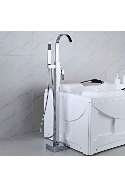 Generic Floor Mixer Bano Chrome Inclined