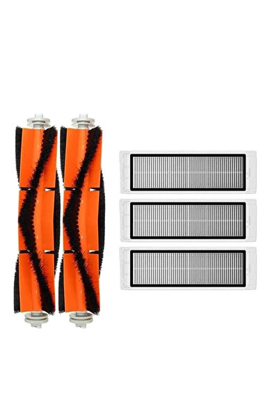 LİN GRUP Set de 5 piese de schimb compatibile cu aspiratorul robot Xiaomi Vac...