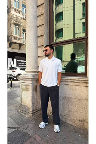 JESSE STORY Men's Tensel Trousers Regular Fit Straight Leg Fit Code: Js26Etns...