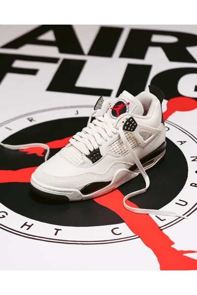 Nike Air Jordan 4 Retro 'Flight Club' Erkek Basketbol Ayakkabısı -SPORTXSTORE