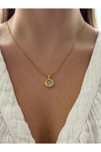 Pinery Jewels Minimal Design Stainless Steel Tarnish Resistant Women's Necklace