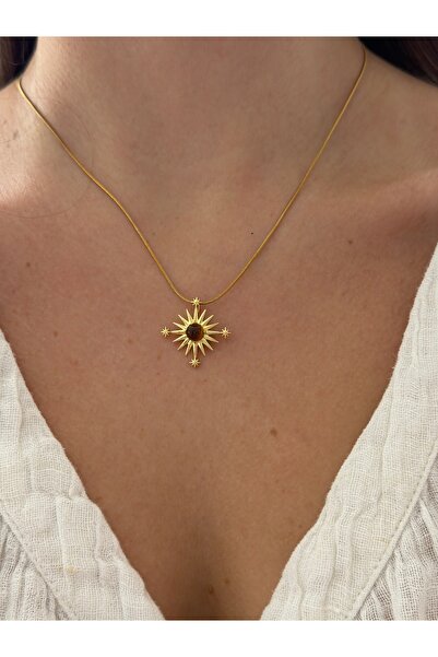 Pinery Jewels قلادة نسائية من الفولاذ المقاوم للصدأ بتصميم بسيط لا تتأثر بالصدأ