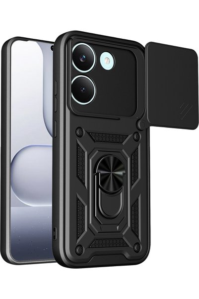 New Face ILKESTOR حافظة سيليكون لهاتف Poco X8 Pro مع حلقة حماية للعدسة (02533...