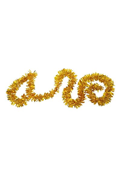 Rao Beteala Craciun, Auriu, Marimea: 2 M X 6.5 Cm Material:folie Pvc, Interio...