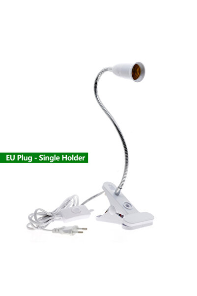 TRANYTON Clip E27 Holder EU E27 18W Full Spectrum LED Grow Light Sunlike Phyt...
