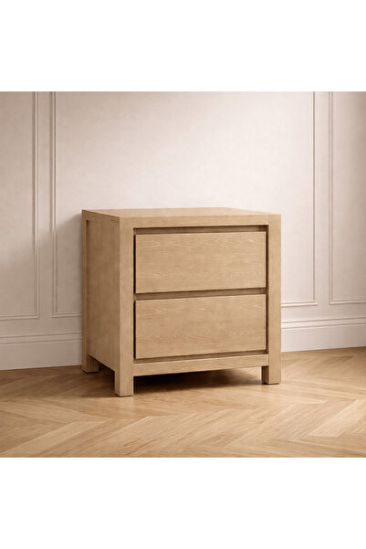 Ashley Furniture طاولة جانبية ذات درجين من ويتغيت